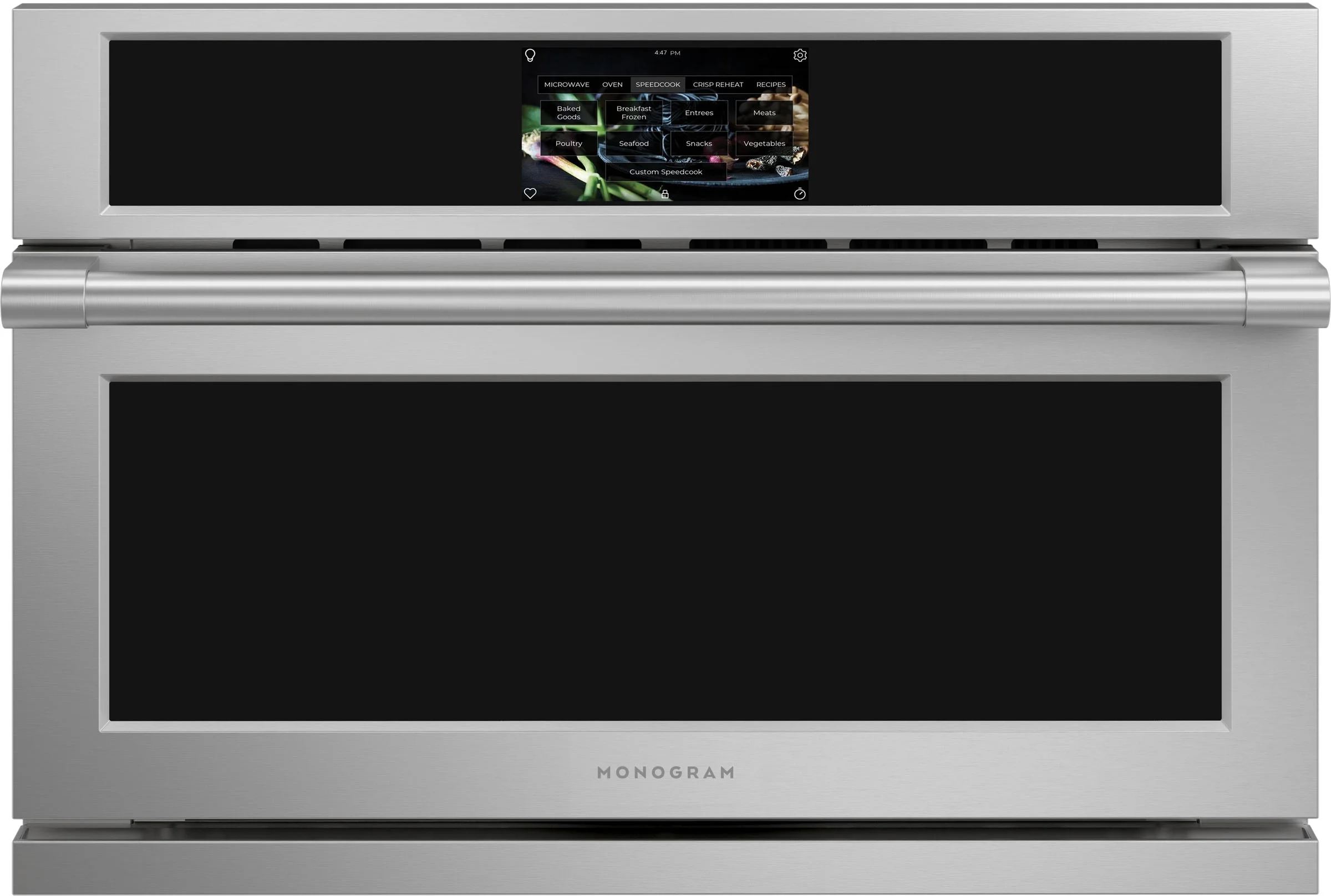 Monogram ZSB9132NSS Statement Series 30 Inch Stainless Steel Electric Single Wall Speed Oven