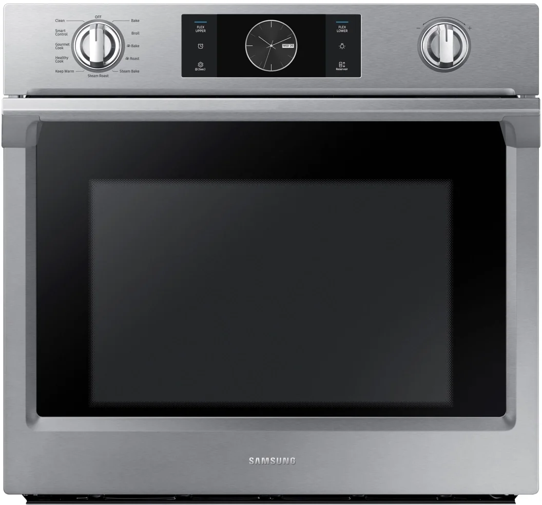 Samsung 30" Smart Single Wall Oven with Flex Duo: Stainless