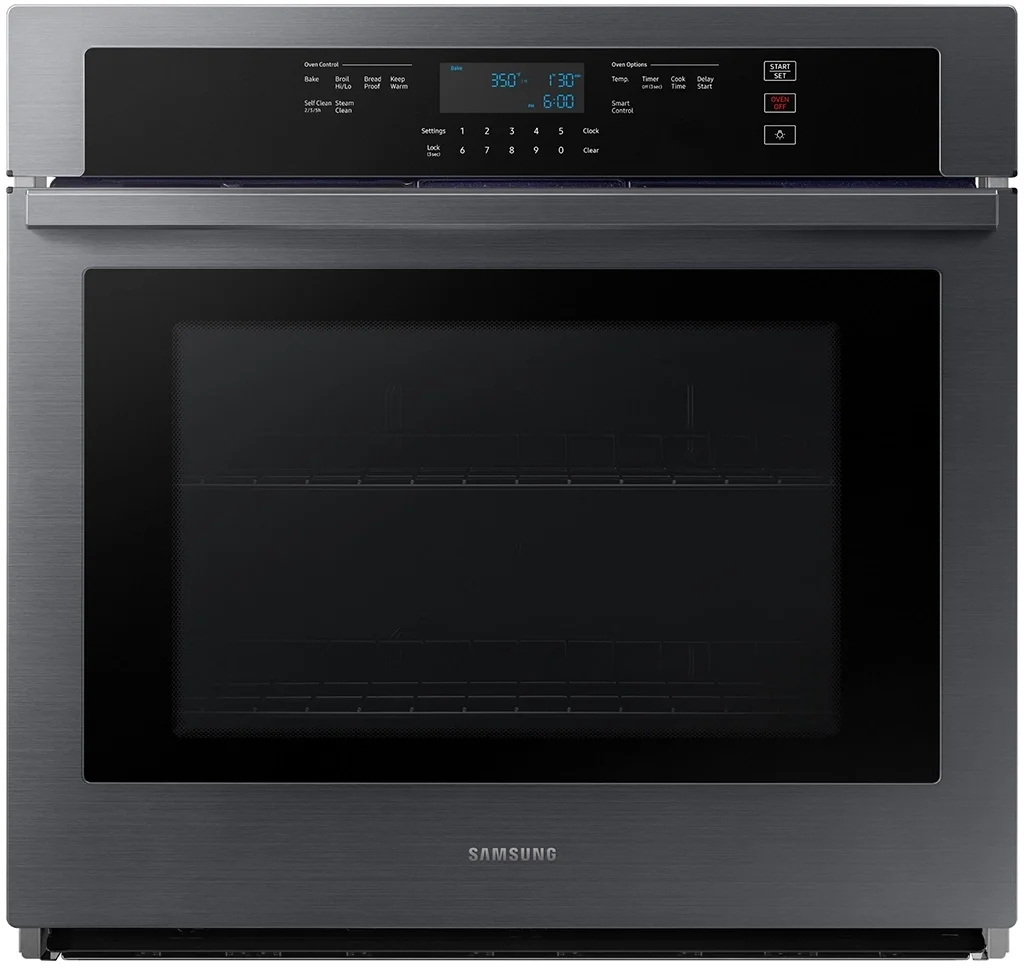Samsung 30" Fingerprint Resistant Black Stainless steel Electric Wall Oven