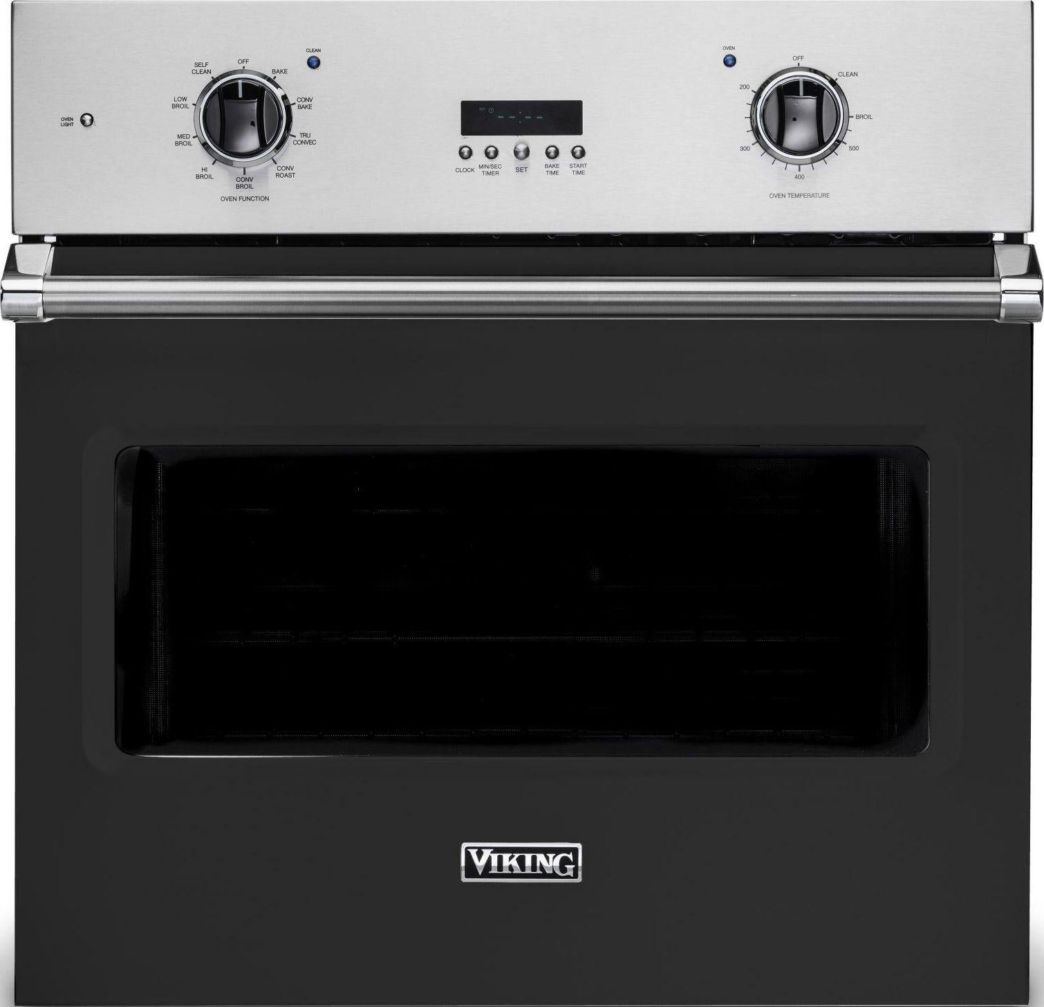 Viking VSOE130CS  5 Series 30 Inch Cast Black Electric Single Wall  Oven