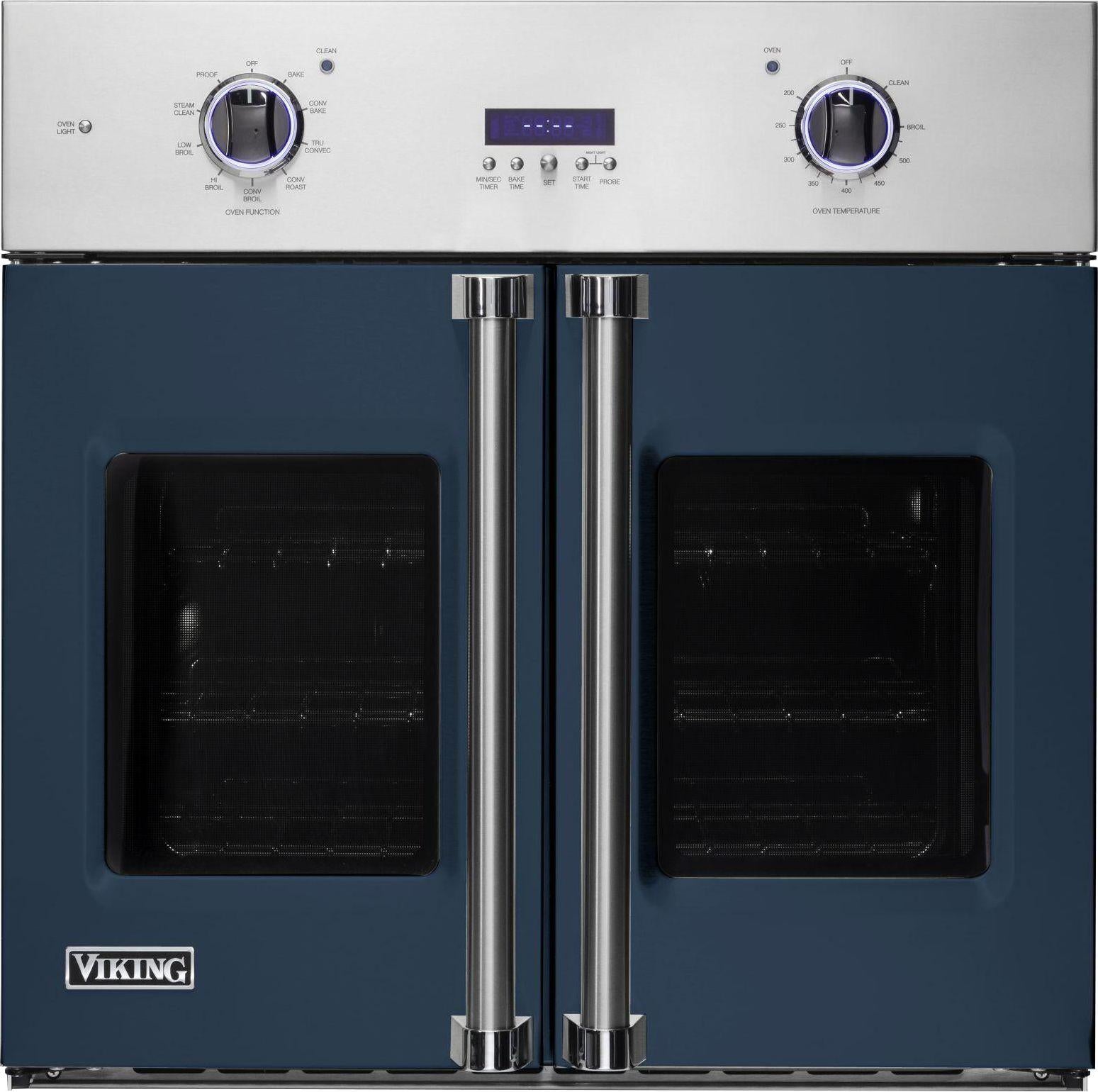Viking VSOF7301SB  7 Series 30 Inch Slate Blue Electric Single Wall  French Door Oven