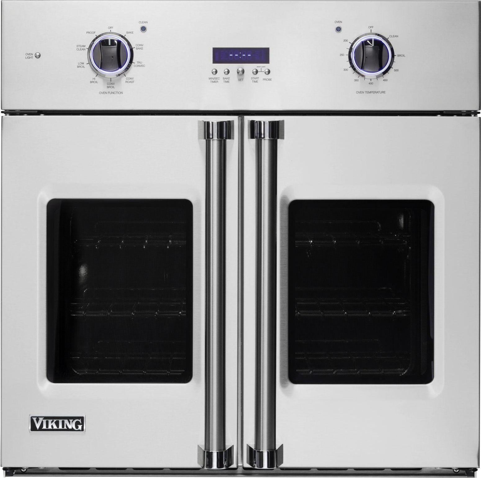 Viking VSOF7301SS 7 Series 30 Inch Stainless Steel Electric Single Wall  French Door Oven