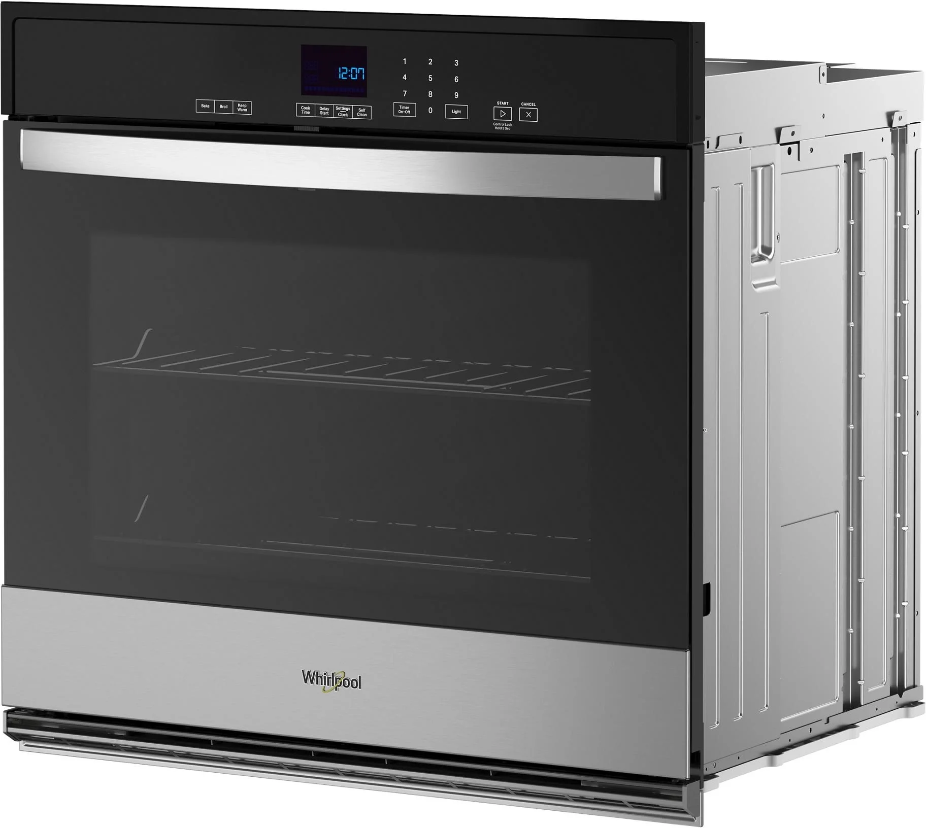 Whirlpool WOES3027LS 27 Inch Stainless Steel Electric Single Wall Oven