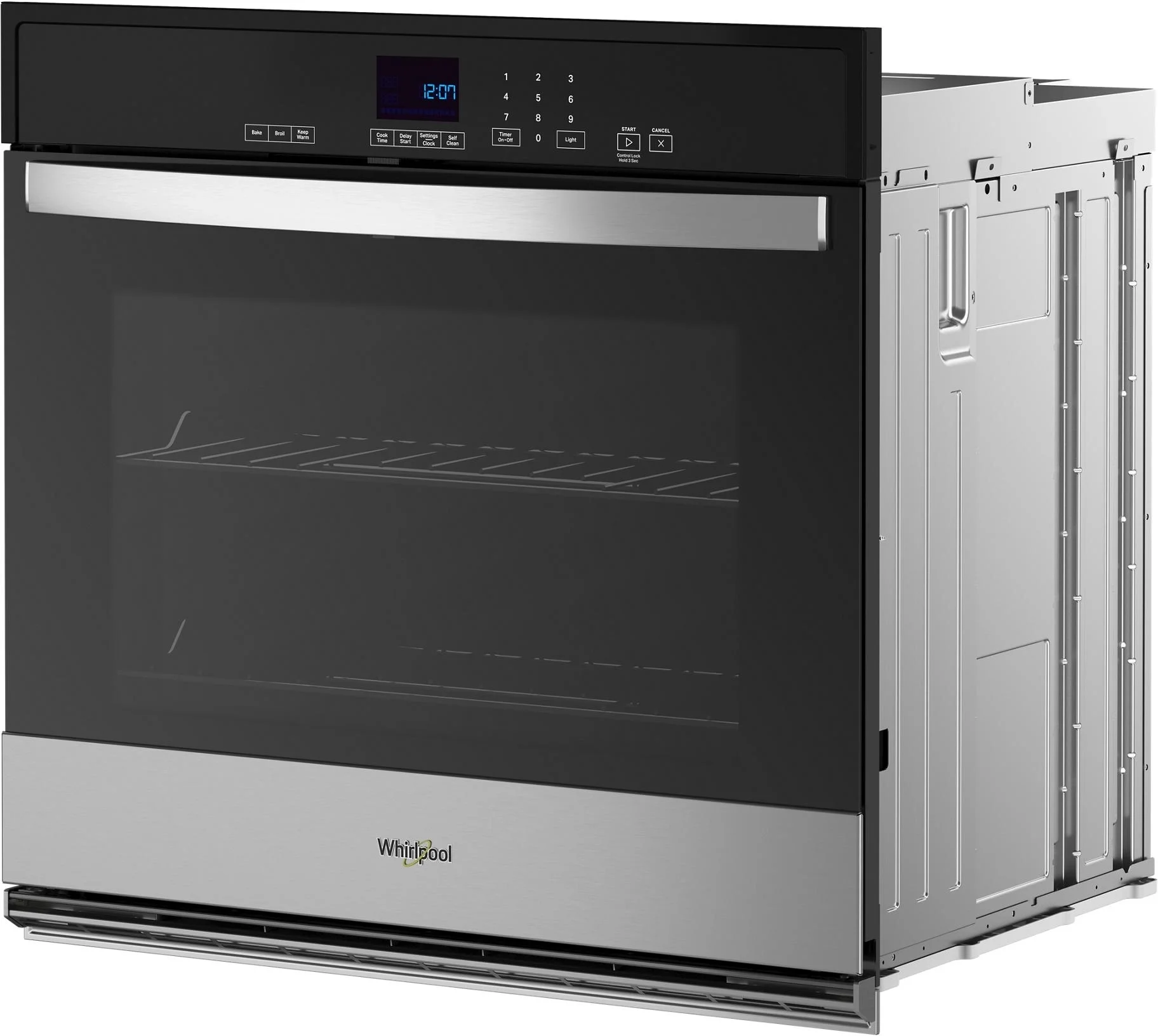 Whirlpool WOES3030LS 30 Inch Stainless Steel Electric Single Wall Oven