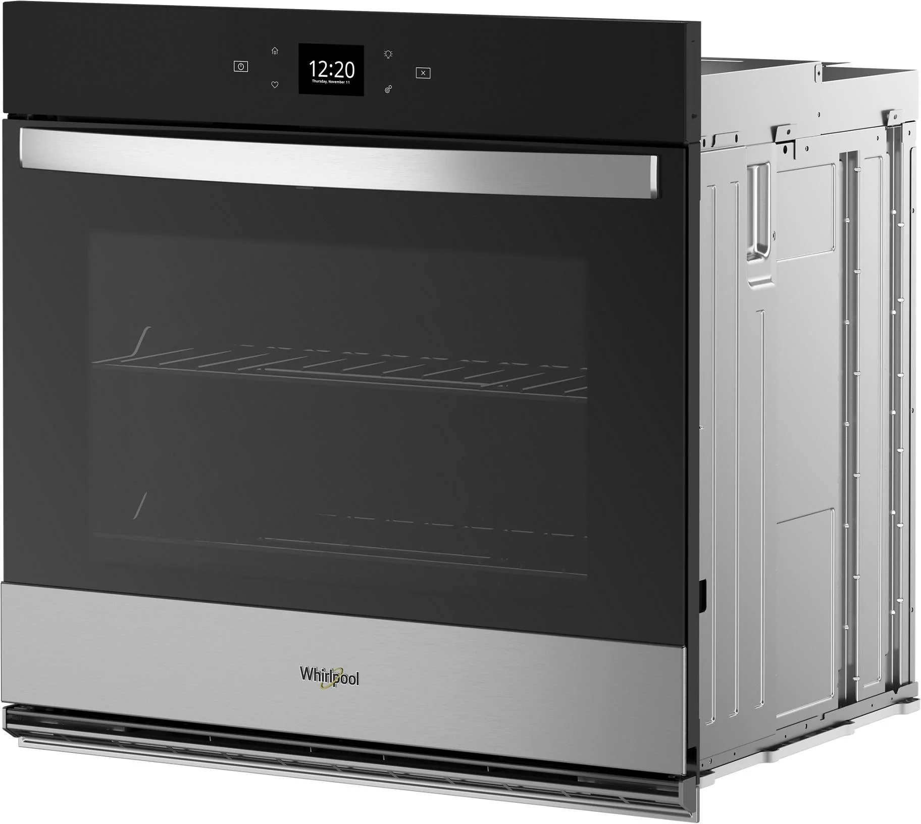 Whirlpool WOES5030LZ 30 Inch Fingerprint Resistant Stainless Steel Electric Single Wall Oven
