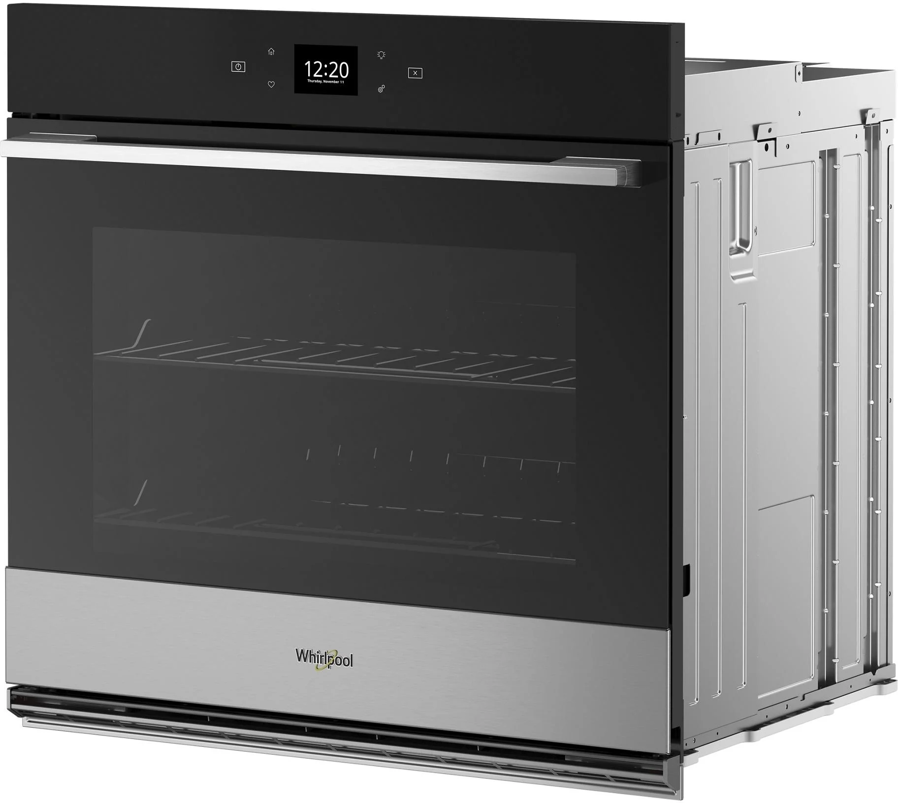 Whirlpool WOES5930LZ 30 Inch Fingerprint Resistant Stainless Steel Electric Single Wall Oven