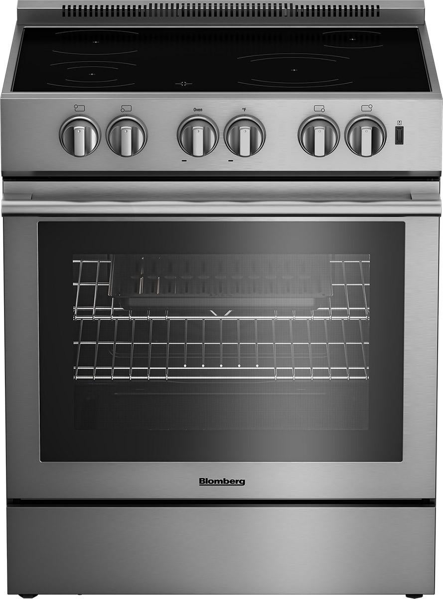Blomberg BIR34452SS 30 Inch Stainless Steel Induction Slide-in Electric Range, in Stainless Steel