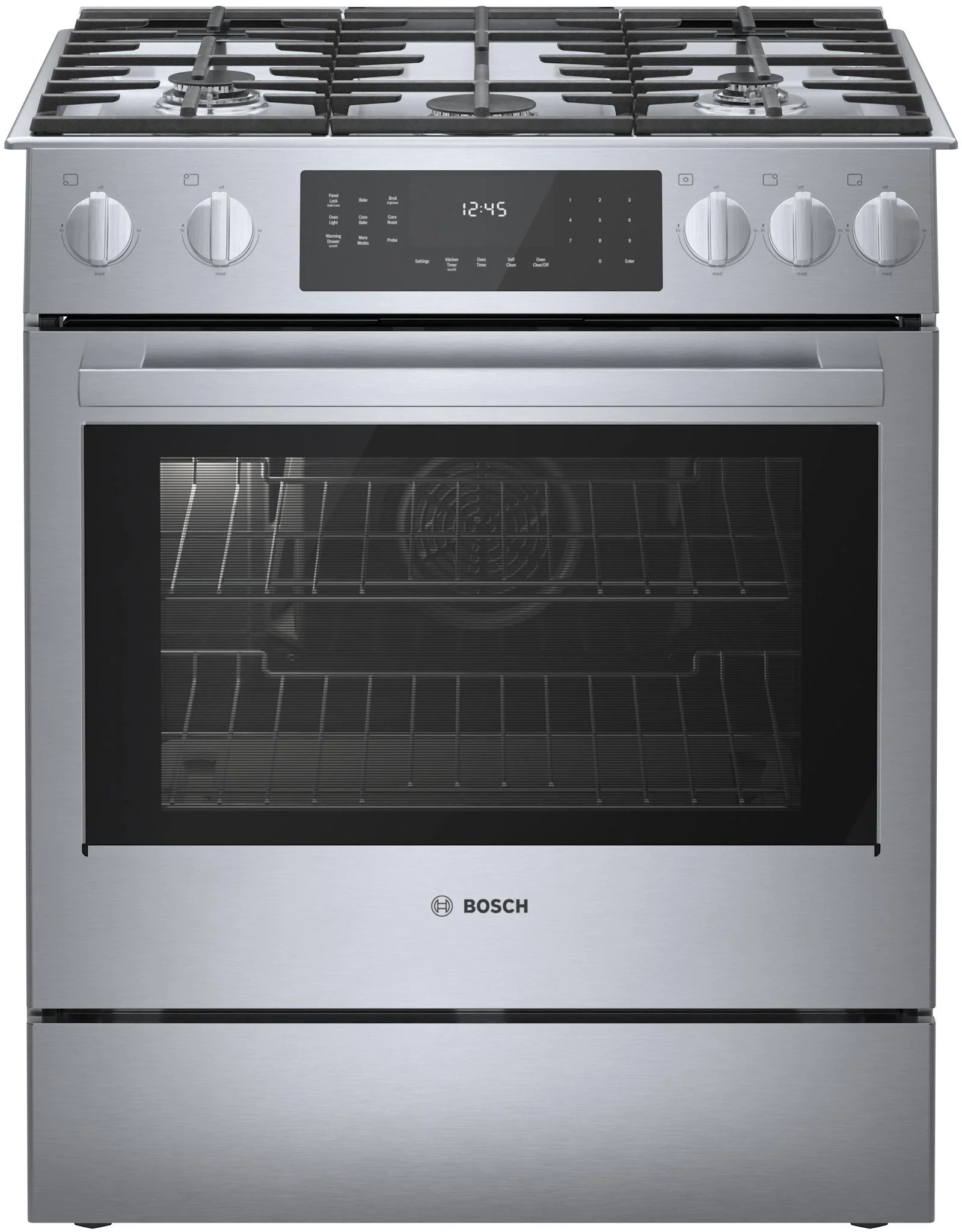 Bosch Benchmark Benchmark 30" Stainless Steel Natural Gas Sealed Burner Slide-In