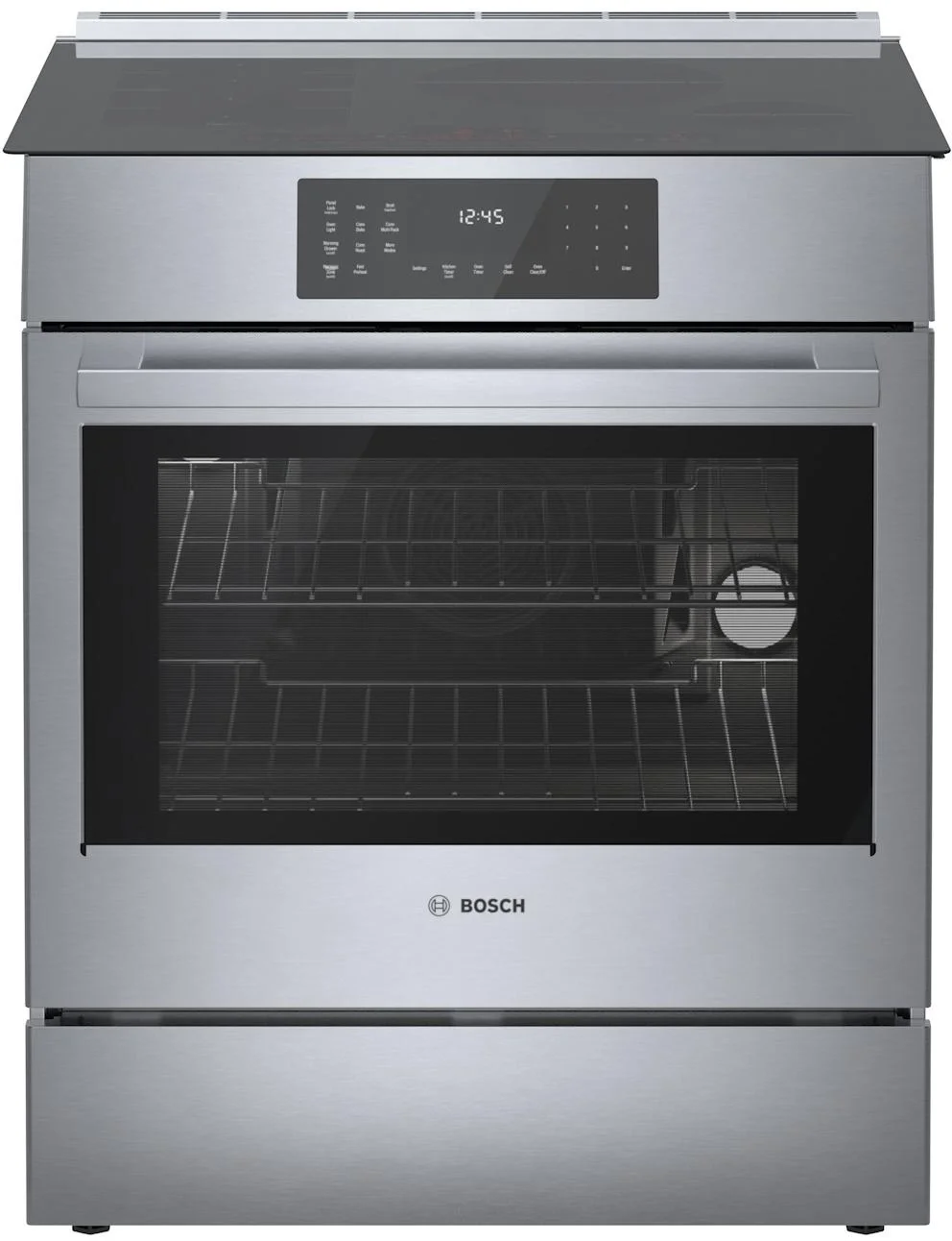 Bosch Benchmark Benchmark 30" Stainless Steel Induction Smoothtop Slide-In Range