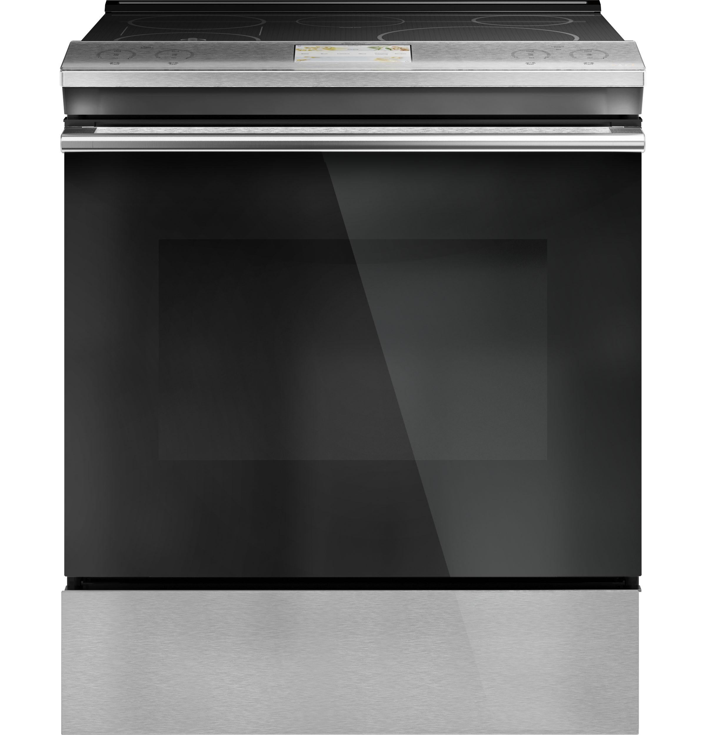 Cafe 30" Stainless Steel Slide-In Induction Smoothtop Range - Convection