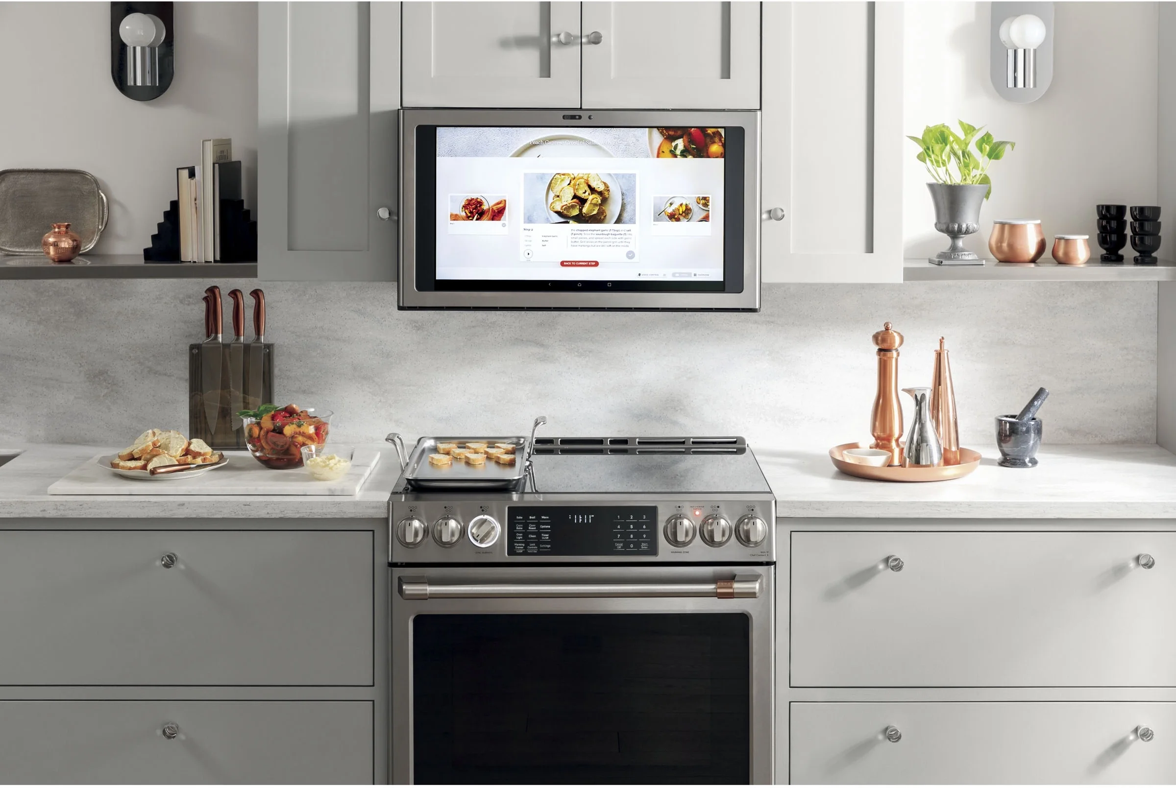 CHS90XP2MS1 by Cafe - Electric Ranges| Greentoe.com