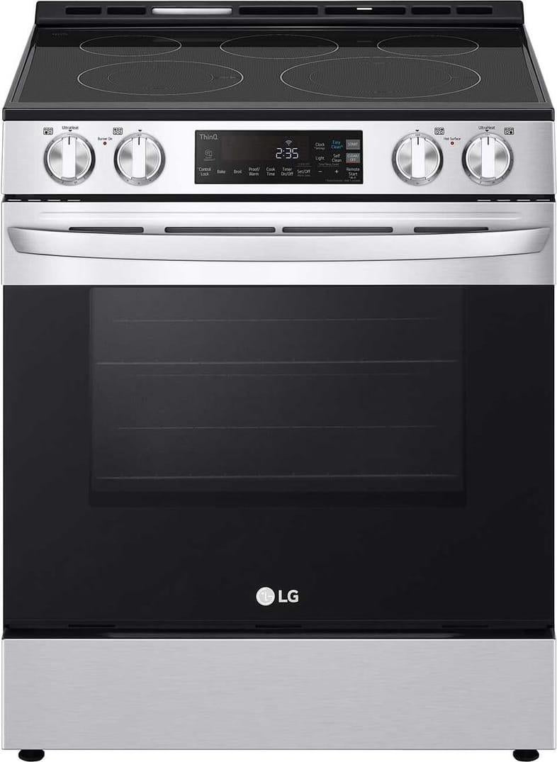 LG LSEL6331F Stainless Steel Slide-in Electric Range, in Stainless Steel