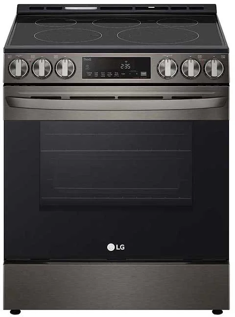 LG LSEL6333D Black Stainless Steel Slide-in Electric Range, in Black Stainless Steel