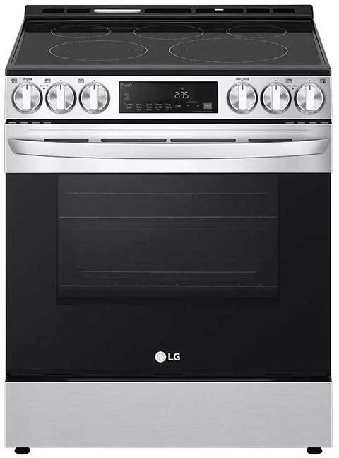 LG LSEL6333F Stainless Steel Slide-in Electric Range, in Stainless Steel