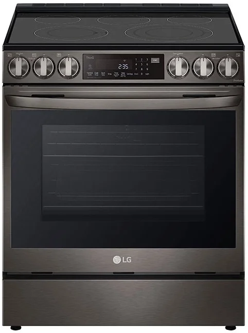 LG LSEL6335D Black Stainless Steel Slide-in Electric Range, in Black Stainless Steel