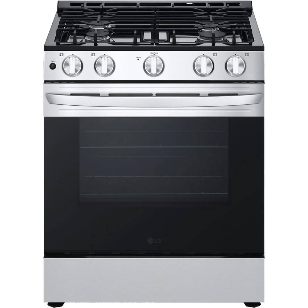 5.8 Cu. Ft. Stainless Slide-In Gas Range