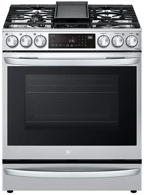 LG LSGL6337F Stainless Steel Slide-in Gas Range, in Stainless Steel