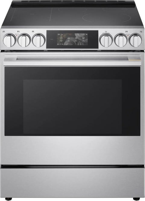 LG LG Signature 6.3 Cu. Ft. Smart Wi-Fi Enabled Induction Slide-In Range With Inverter Probake Convection, Smart Cook With Camera, Air Fry, Air Sous Vide, And Flex Control Knobs: Stainless Steel