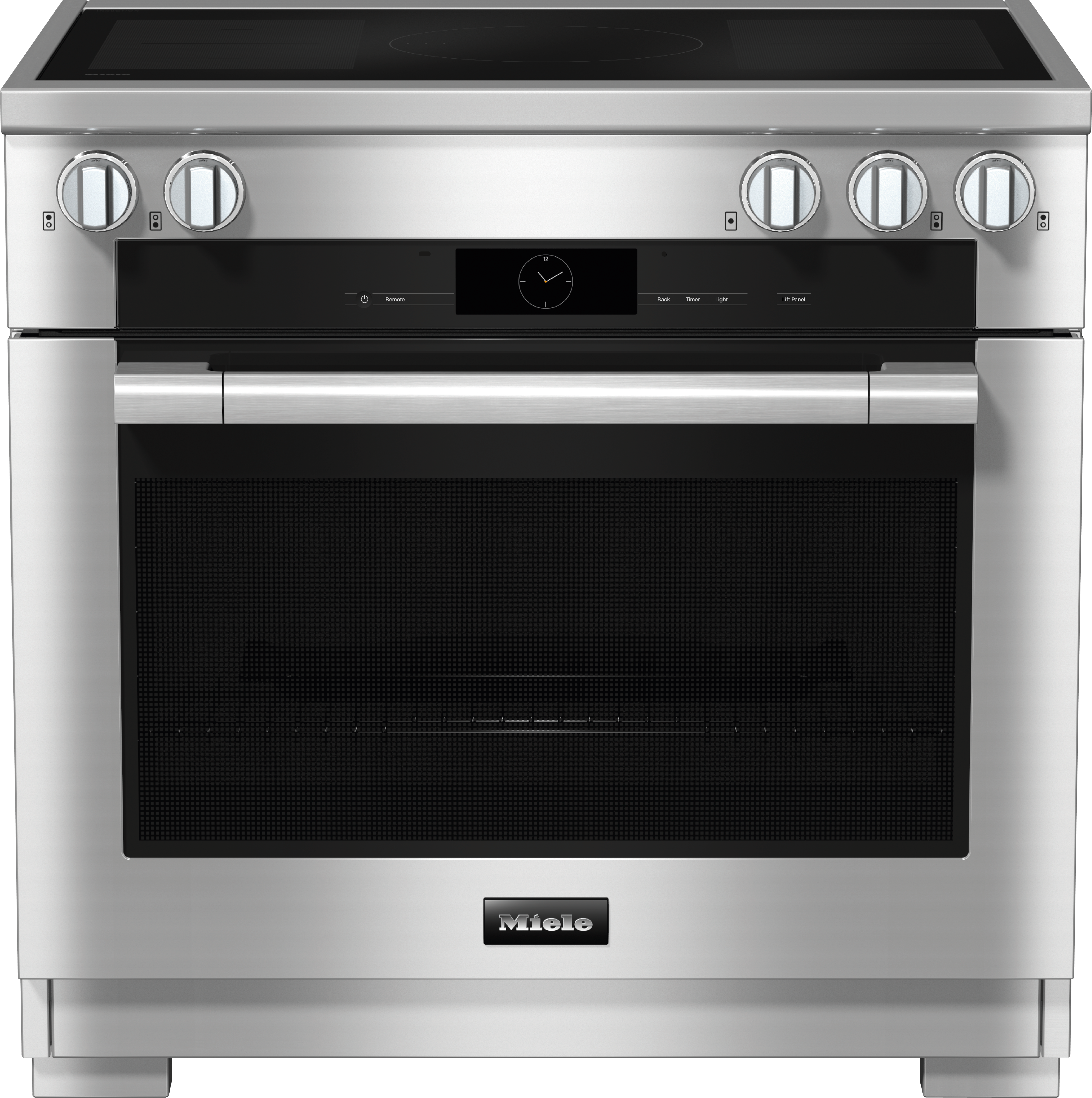 Miele 36 Inch M-Touch Induction Range: Stainless Steel