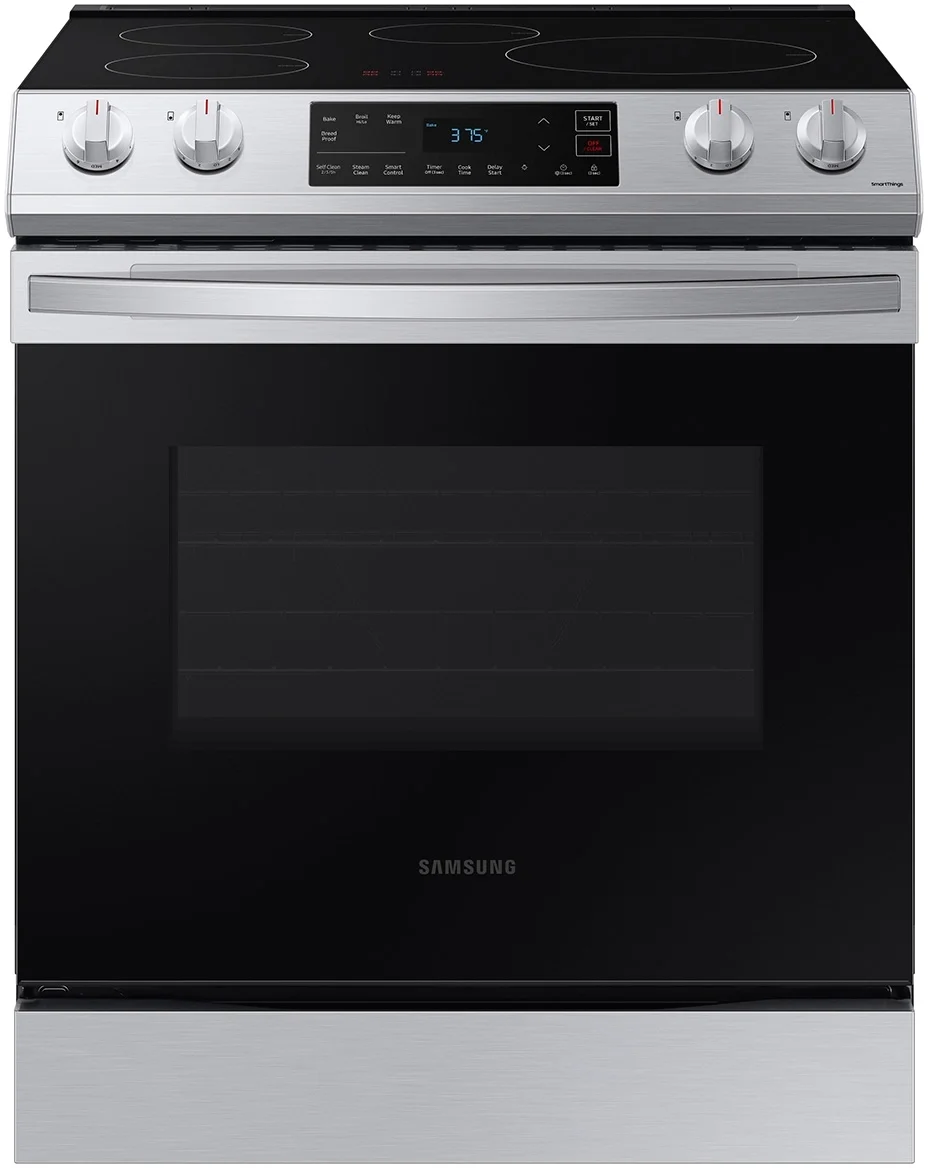 Samsung NE63B8211SS 30 Inch Electric Slide-In Range in Stainless Steel