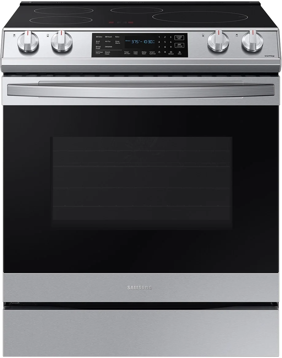Samsung NE63B8611SS 30 Inch Induction Electric Slide-In Range in Stainless Steel