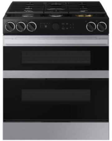 Samsung NSY6DG8550SR 30 Inch Slide-In Dual Fuel Smart Range Stainless Steel