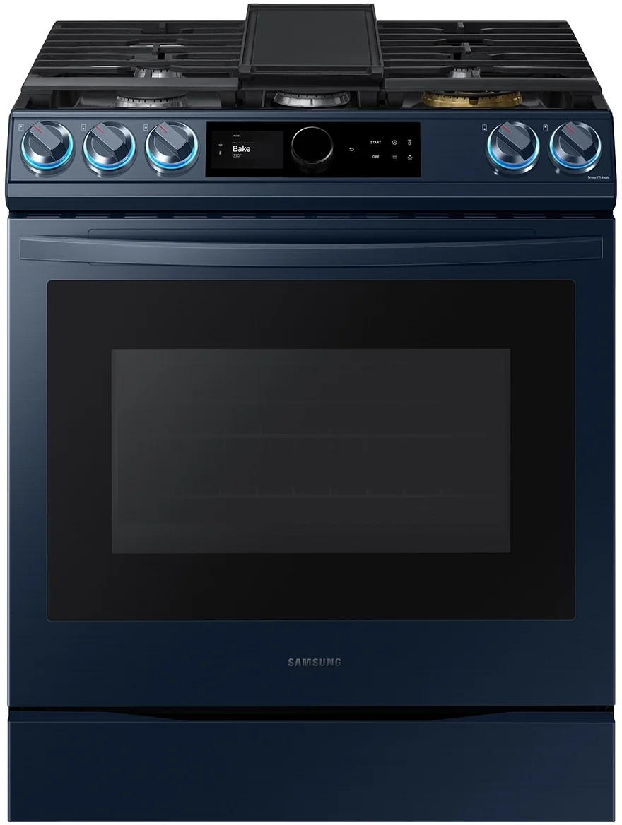Samsung NX60A8711QN BESPOKE Series 30 Inch Slide-in Gas Range