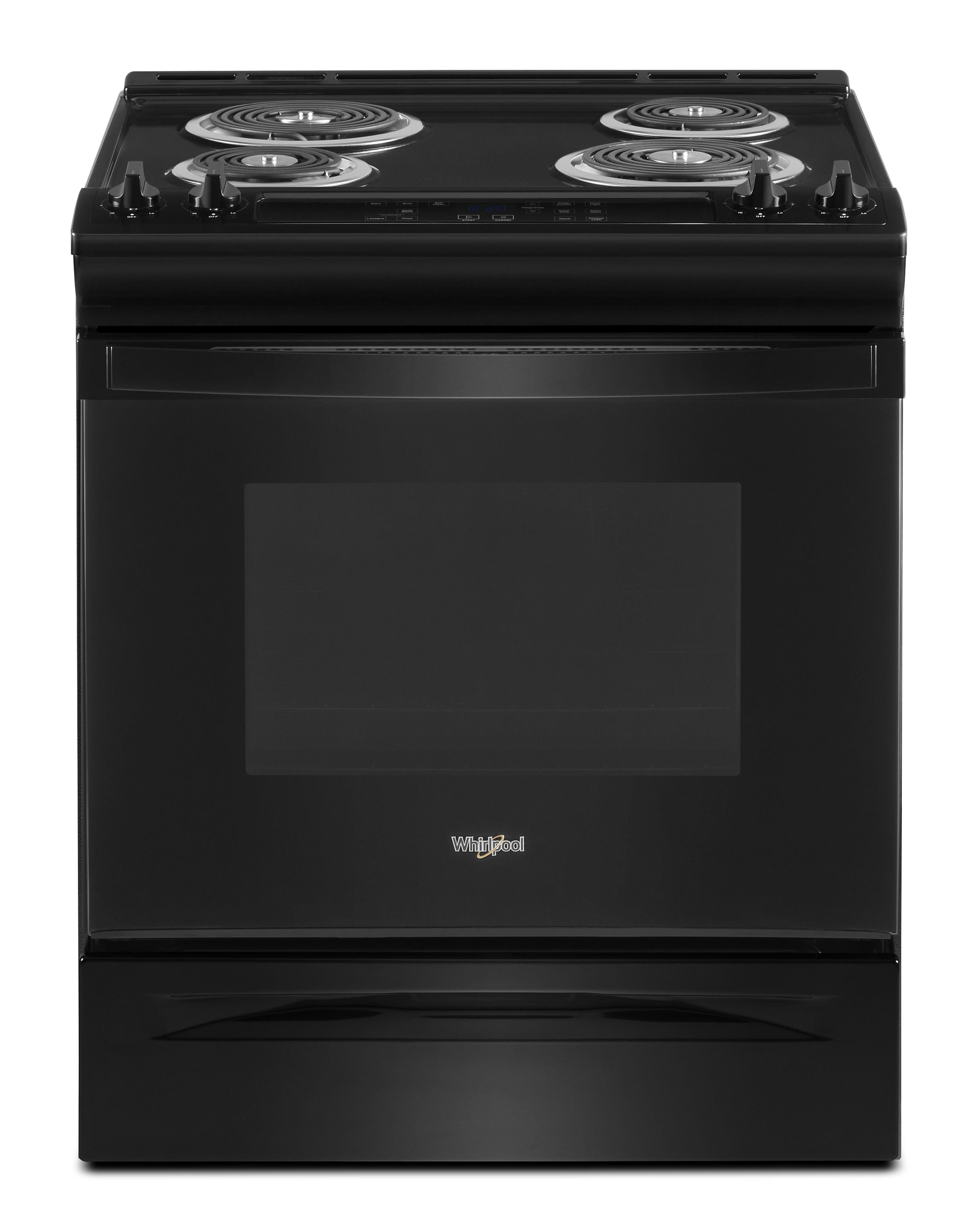Whirlpool WEC310S0LB 30 Inch Slide-in Electric Range