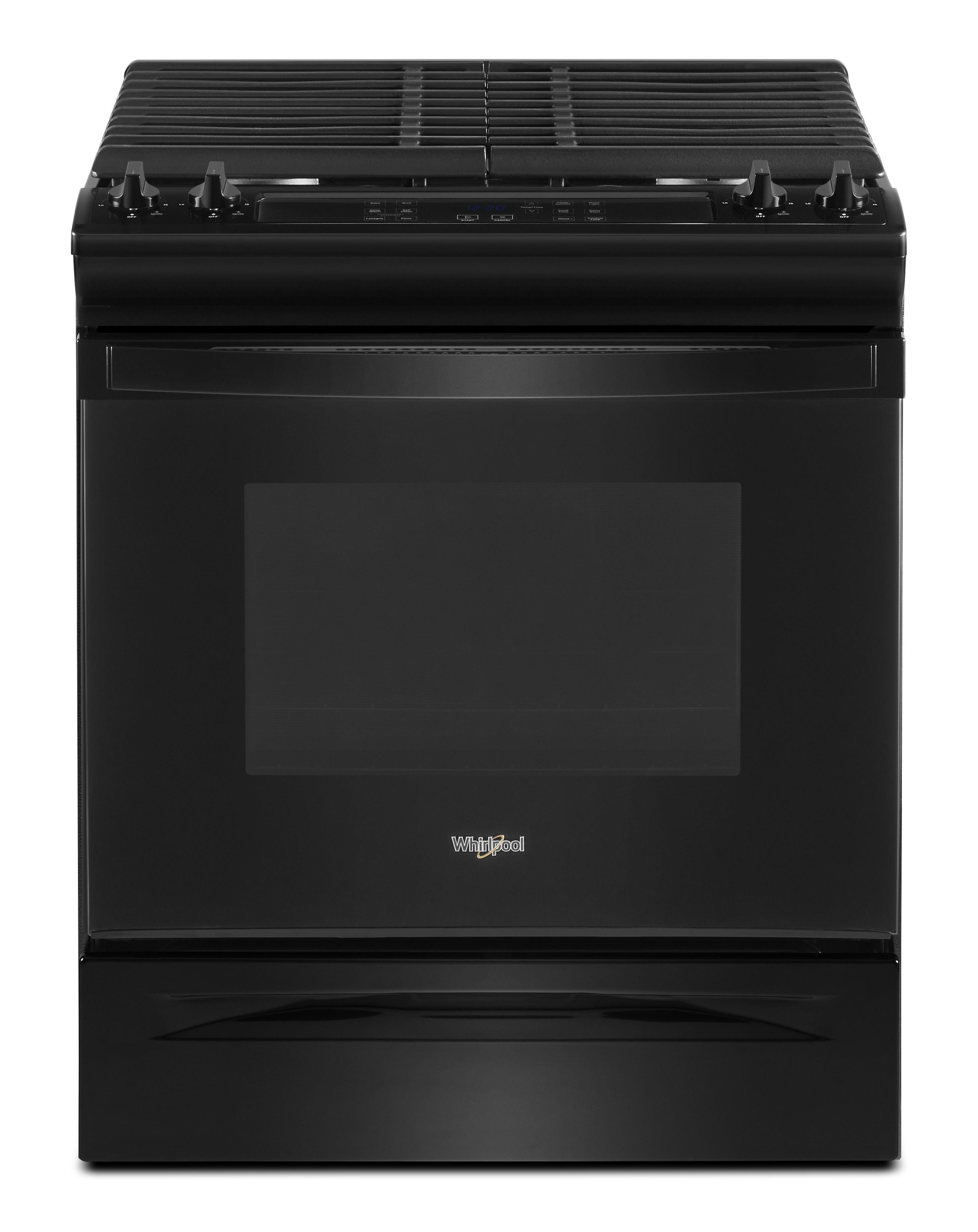 Whirlpool WEG515S0LB 30 Inch Slide-in Gas Range