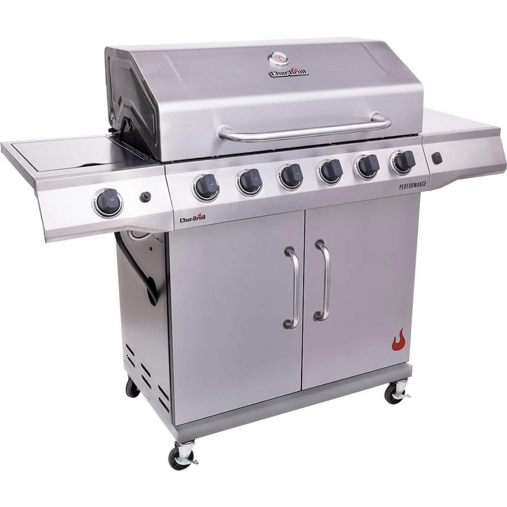 Six Burner Stainless Steel Gas Grill