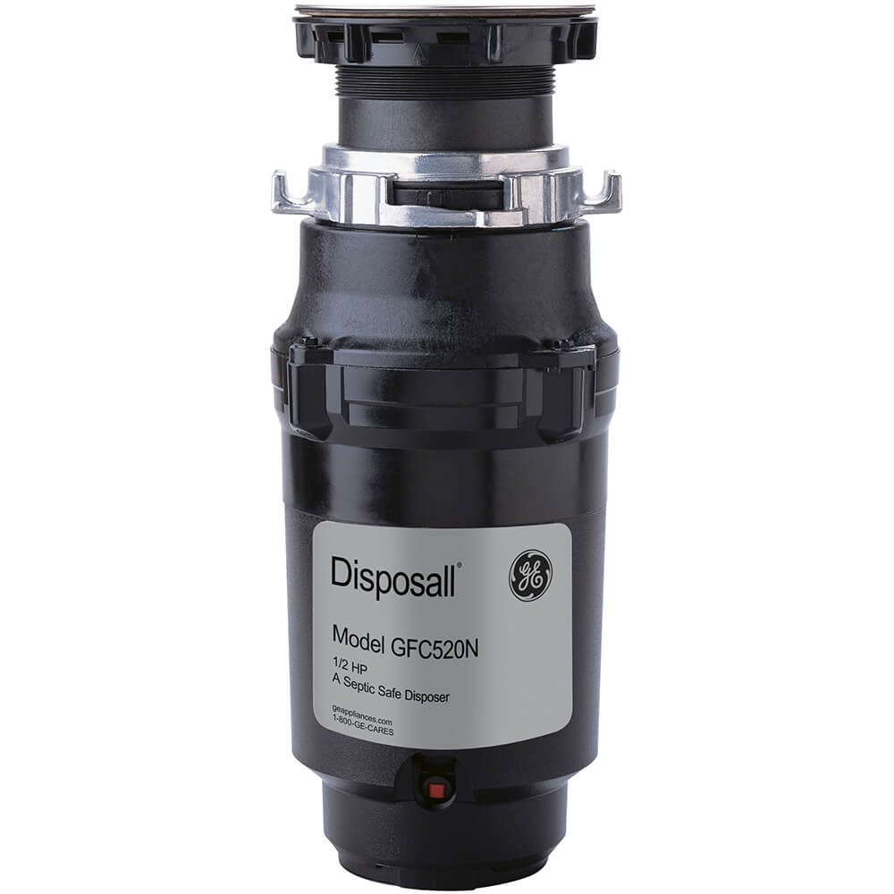 GE 1/2 HP Continuous Feed Garba Disposer
