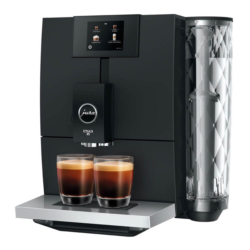 ENA 8 Automatic Coffee Machine - Metropolitan Black