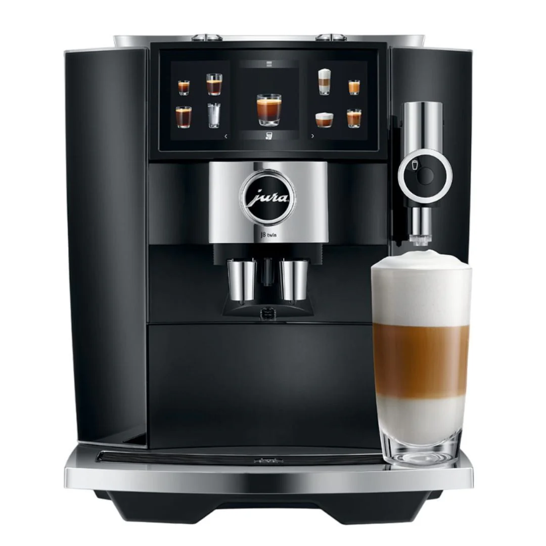 Jura J8 Twin Coffee Machine with 31 Specialties and Coffee Eye Cup
