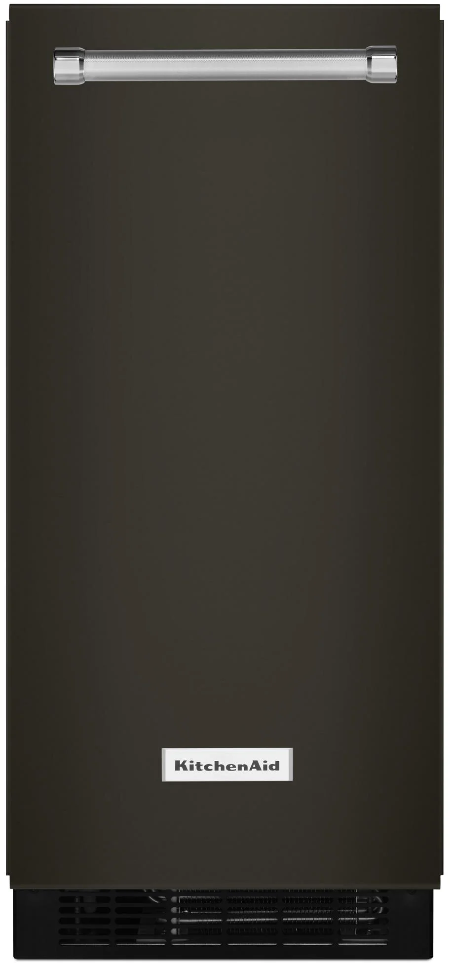 Kitchen Aid 15 inch Black Stainless Ice Maker