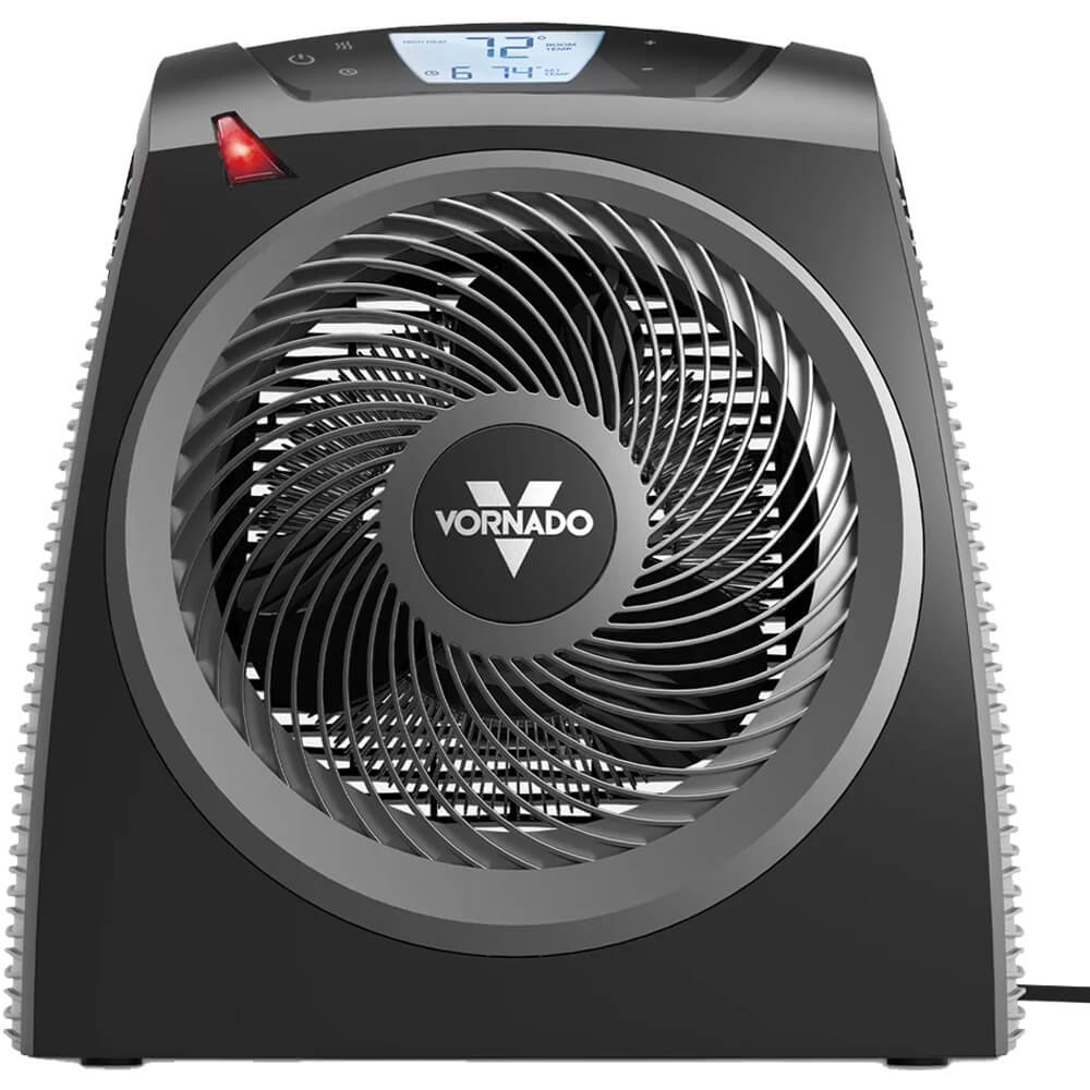 Whole Room Heater with Auto Climate - Black