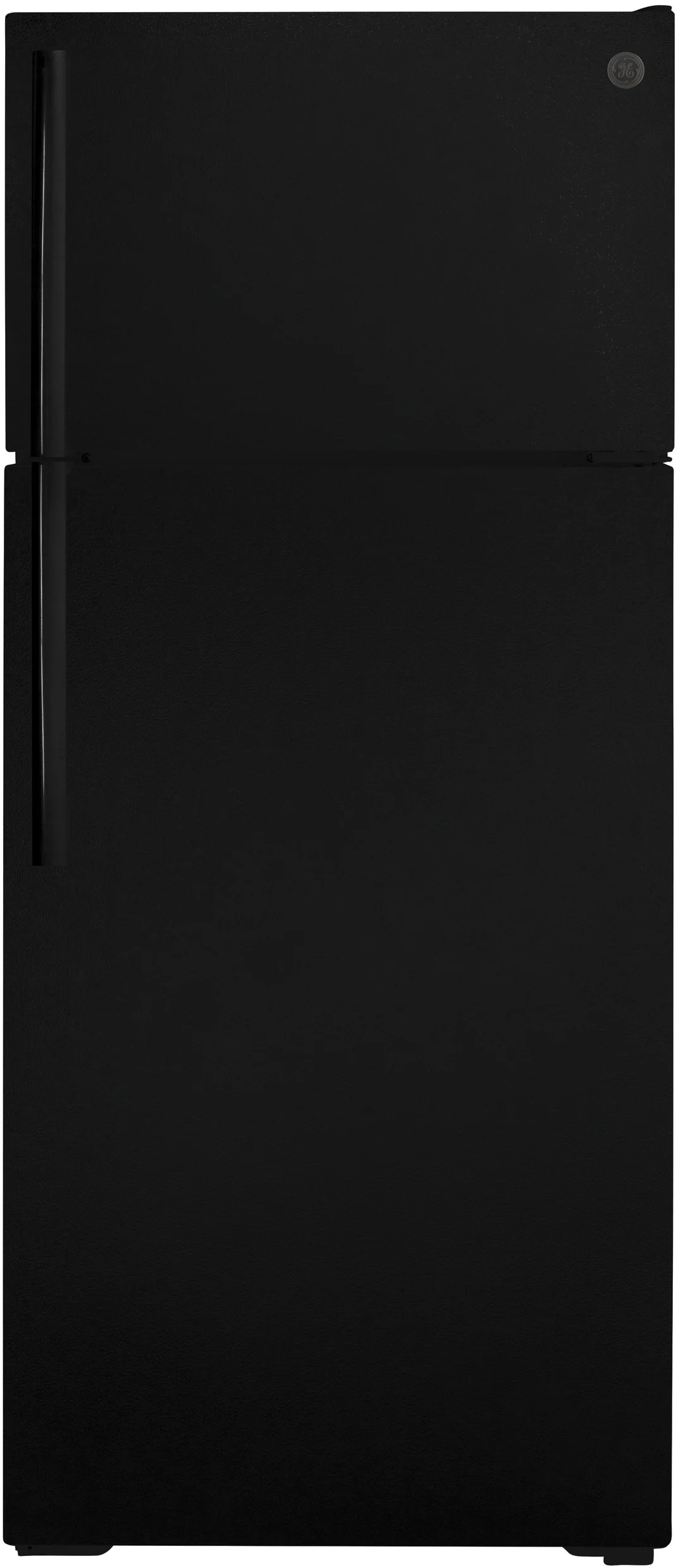 GE 28" 17.5 cu.ft. Black Top Freezer Refrigerator - Energy Star