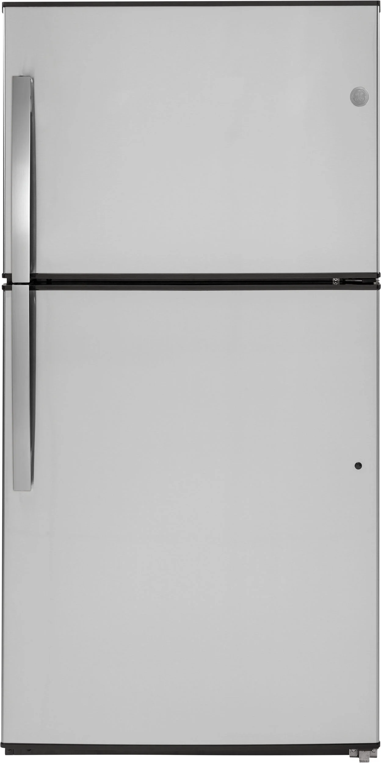 GE 33" 21.2 cu. ft. Stainless Steel Top Freezer Refrigerator with Ice Maker - Energy Star
