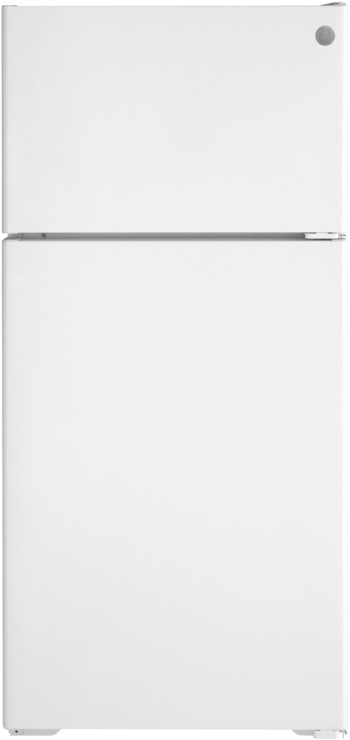 GE 16.6 cu.ft. White Top Freezer Refrigerator - Energy Star