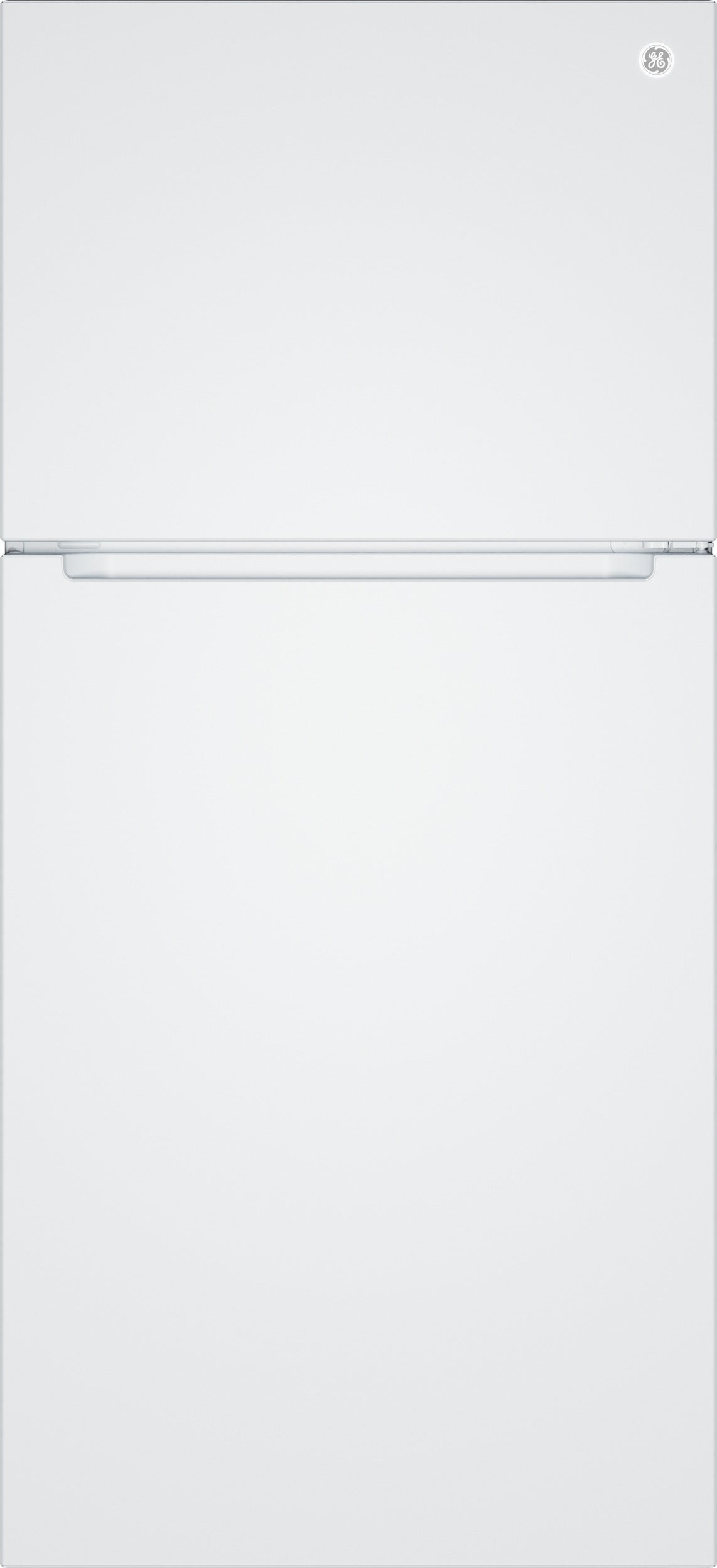 GE 19 Cu. Ft. Top Freezer Refrigerator: White