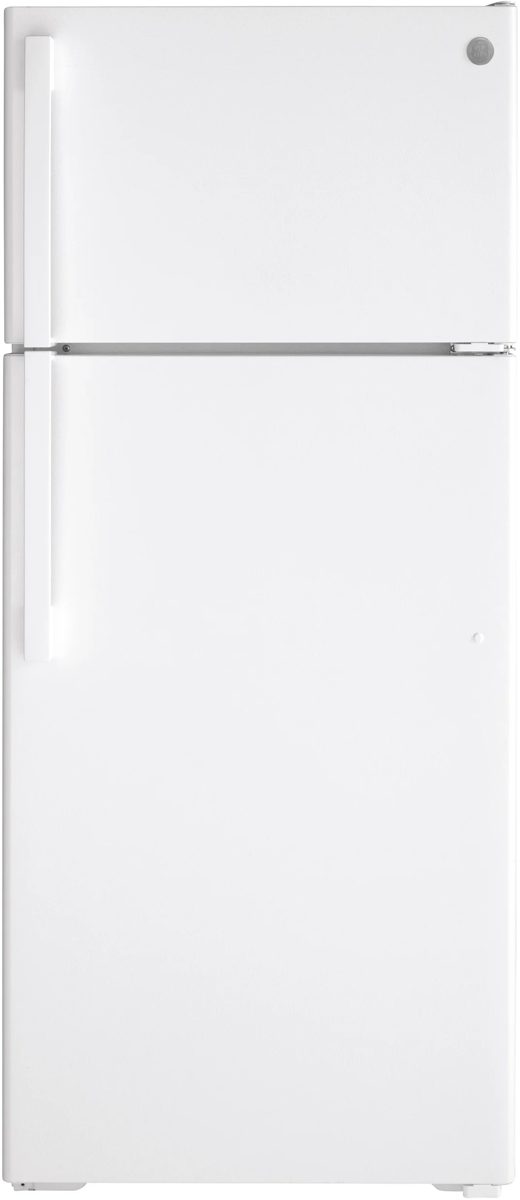 GE 17.5 cu.ft. White Top Freezer Refrigerator - Energy Star