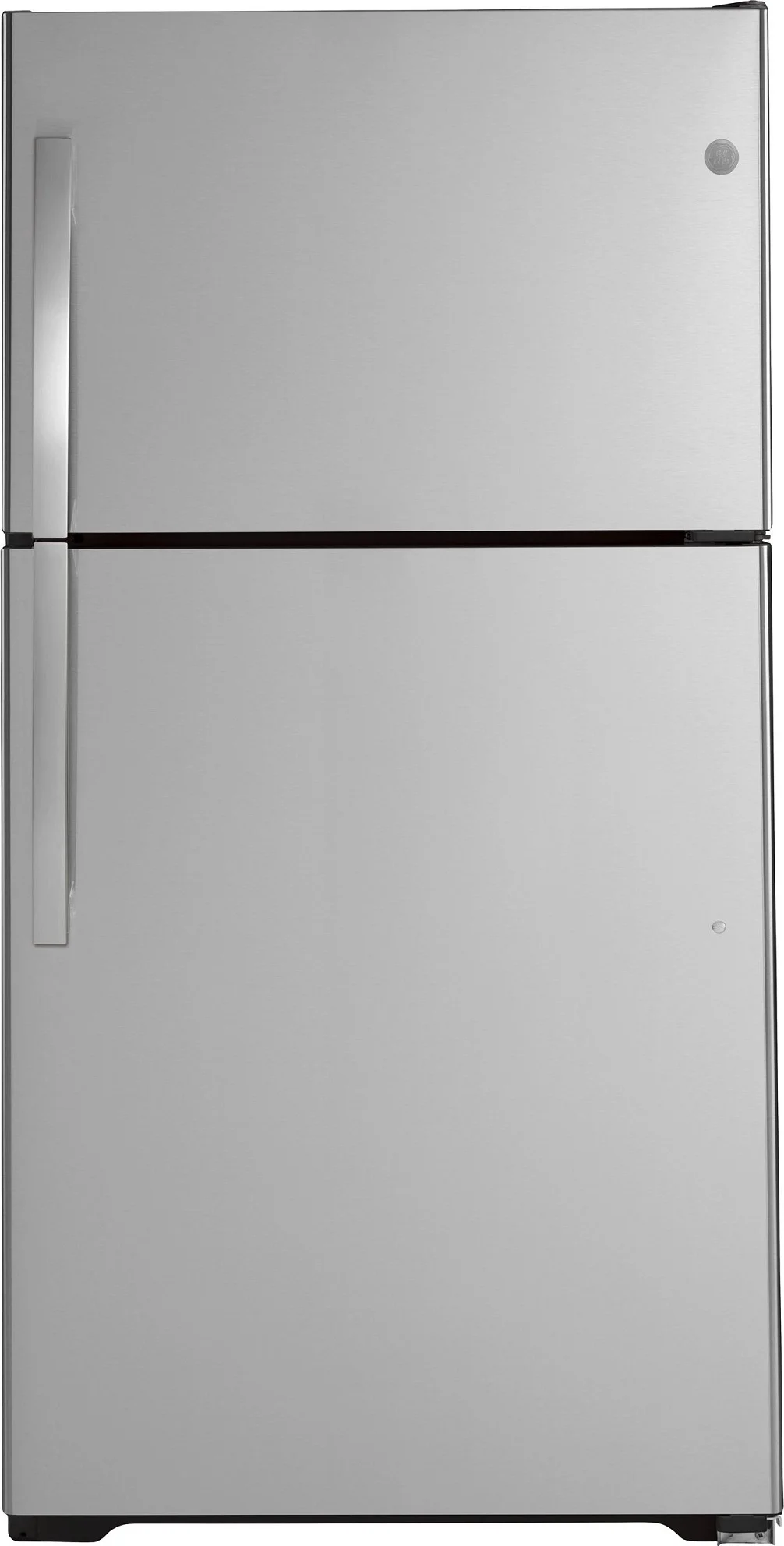GE 21.9 Stainless Steel Top Freezer Refrigerator - Energy Star
