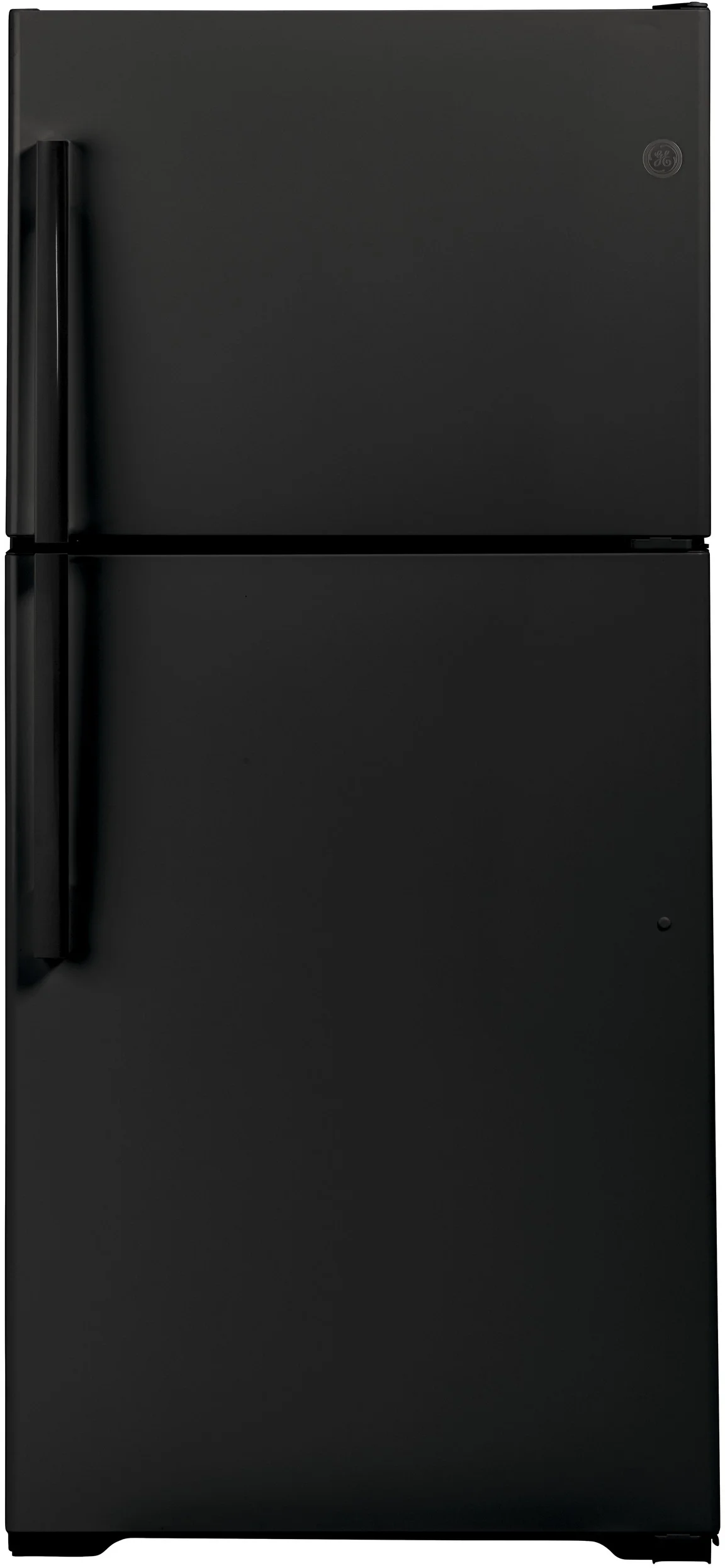 GE 21.9 cu.ft. Black Top Freezer Refrigerator