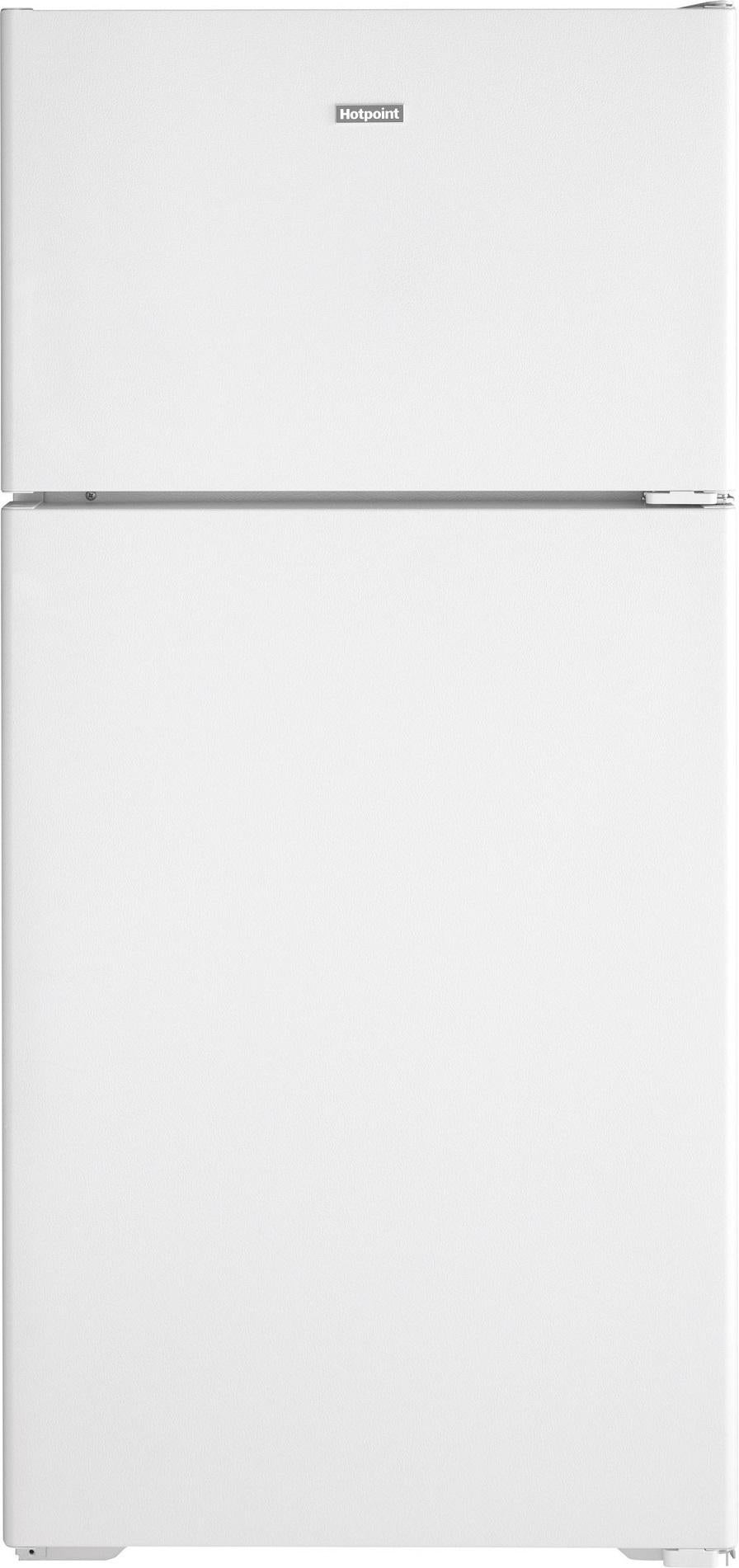 Hotpoint 28" 15.6 cu. ft. White Top Freezer Refrigerator - Right Hinge - ADA Compliant