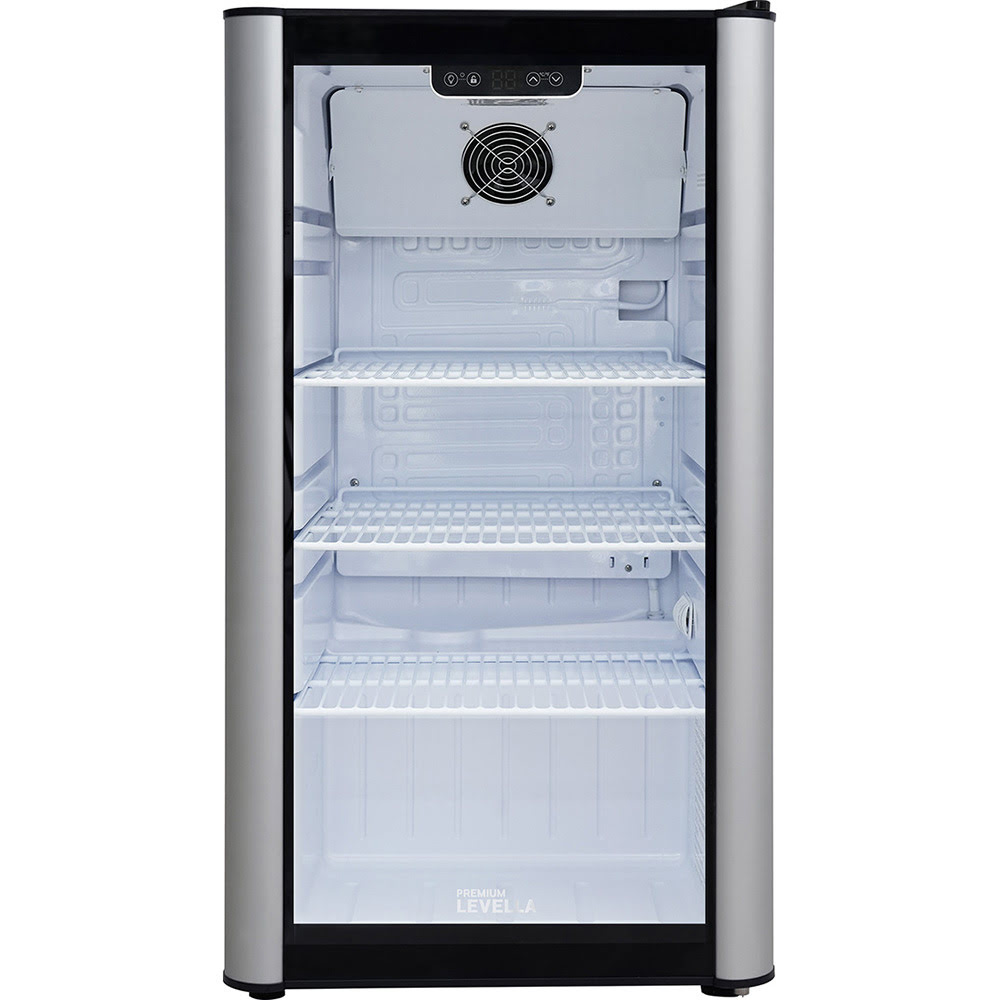 3.1 CuFt Single Door Display Refrigerator in Silver