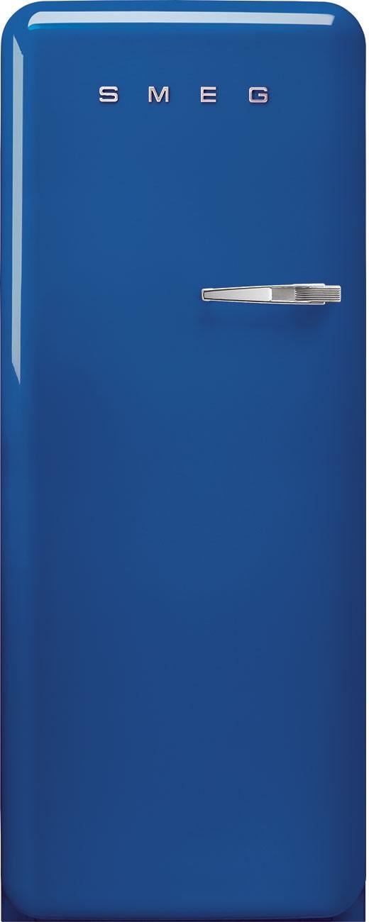 Smeg 50s Retro Style 24" 9.92 cu. ft. Blue Top Freezer Refrigerator - Left Hinge - Energy Star