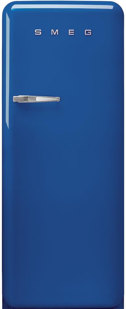 Smeg 50s Retro Style 24" 9.92 cu. ft. Blue Top Freezer Refrigerator - Right Hinge - Energy Star