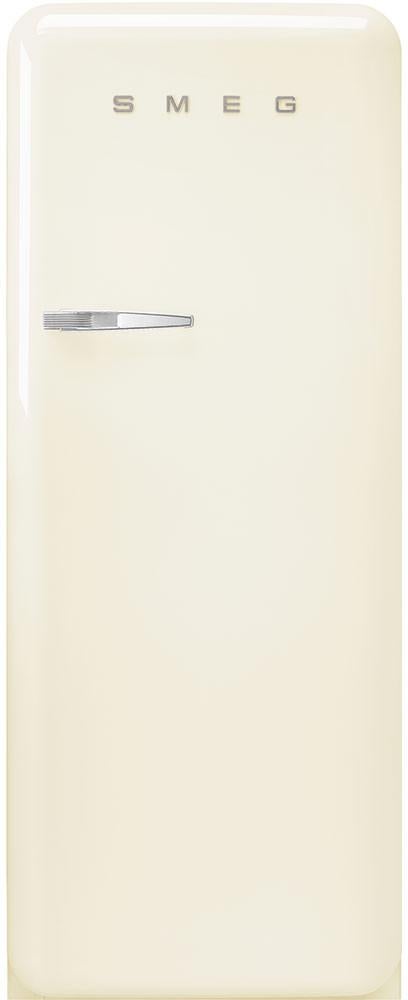 Smeg 50s Retro Style 24" 9.92 cu. ft. Cream Top Freezer Refrigerator - Right Hinge - Energy Star