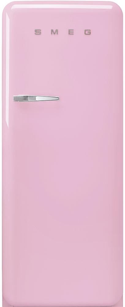 Smeg 50's Retro Style 24" 9.92 cu. ft. Pink Top Freezer Refrigerator - Right Hinge - Energy Star