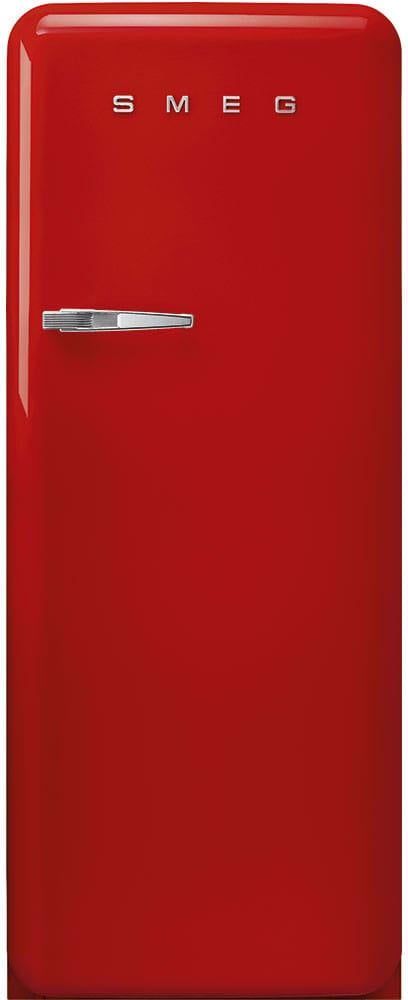 Smeg 50s Retro Style 24" 9.92 cu. ft. Red Top Freezer Refrigerator - Right Hinge - Energy Star