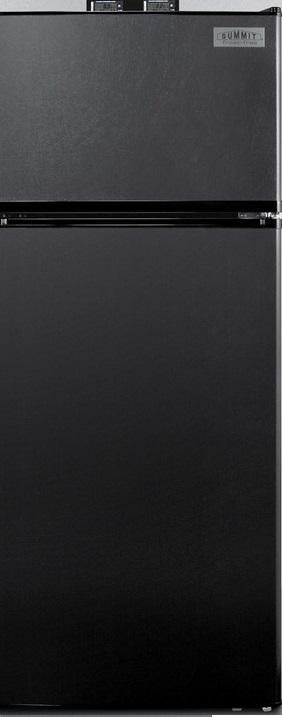 Summit 10.3 Cu. Ft. Black Top Freezer Refrigerator - ADA Compliant